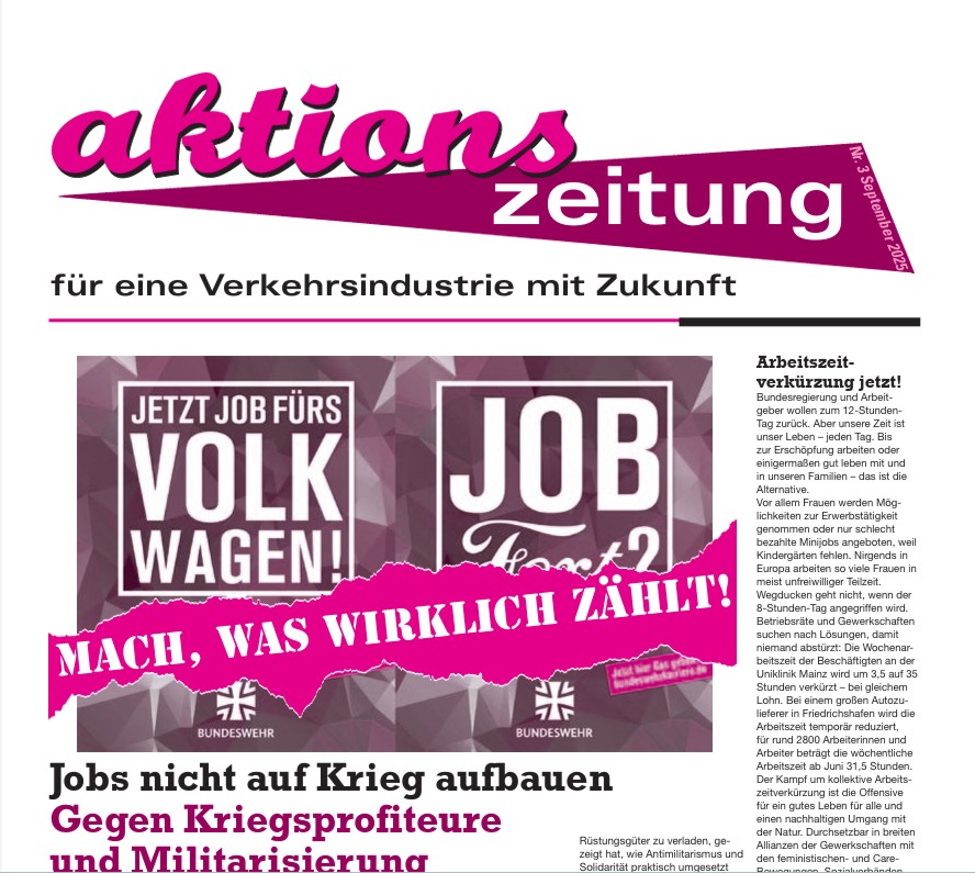 Cover aktionszeitung nr.3
